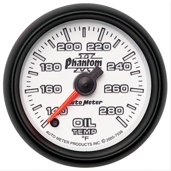 AutoMeter AutoMeter Phantom II Analog Gauges 7556 Autofit
