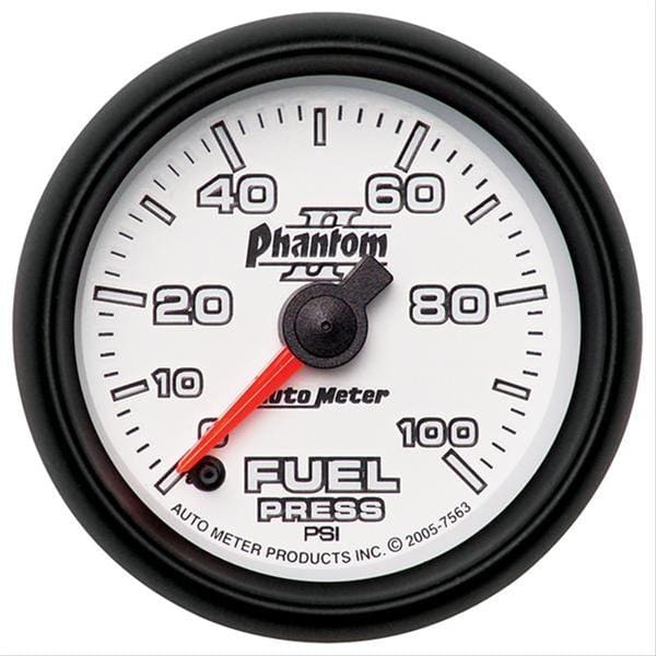 AutoMeter AutoMeter Phantom II Analog Gauges 7563 Autofit