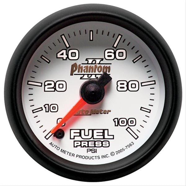 AutoMeter AutoMeter Phantom II Analog Gauges 7563 Autofit