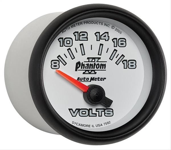 AutoMeter AutoMeter Phantom II Analog Gauges 7592 Autofit