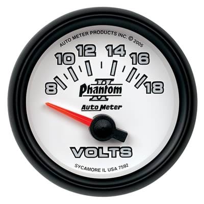 AutoMeter AutoMeter Phantom II Analog Gauges 7592 Autofit