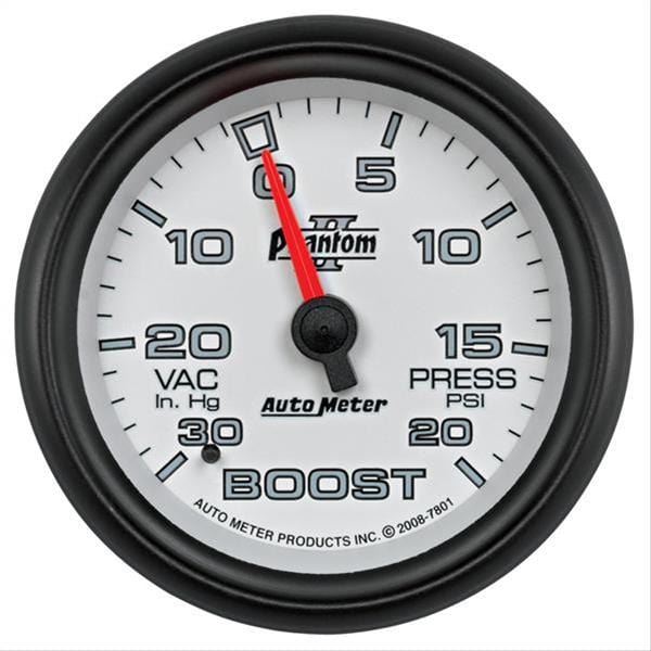 AutoMeter AutoMeter Phantom II Analog Gauges 7801 Autofit