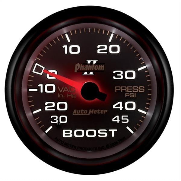 AutoMeter AutoMeter Phantom II Analog Gauges 7808 Autofit