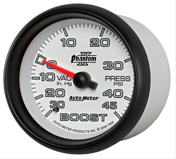 AutoMeter AutoMeter Phantom II Analog Gauges 7808 Autofit