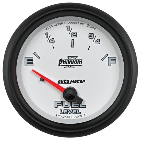 AutoMeter AutoMeter Phantom II Analog Gauges 7814 Autofit