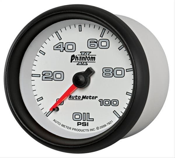 AutoMeter AutoMeter Phantom II Analog Gauges 7821 Autofit