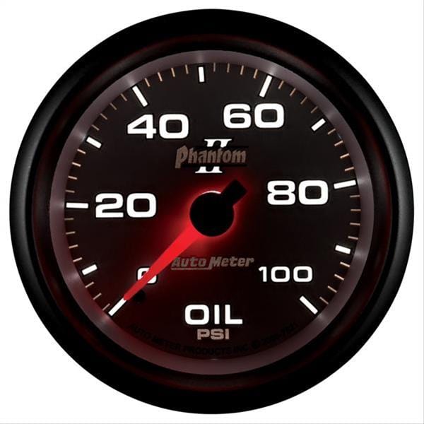 AutoMeter AutoMeter Phantom II Analog Gauges 7821 Autofit