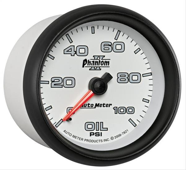AutoMeter AutoMeter Phantom II Analog Gauges 7821 Autofit