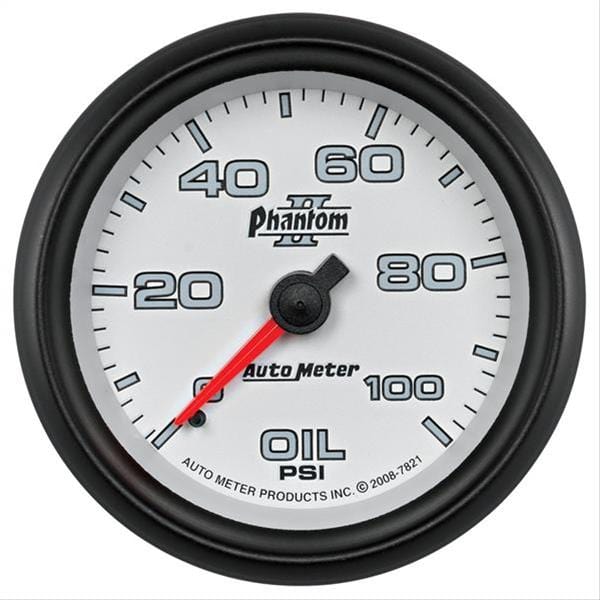AutoMeter AutoMeter Phantom II Analog Gauges 7821 Autofit