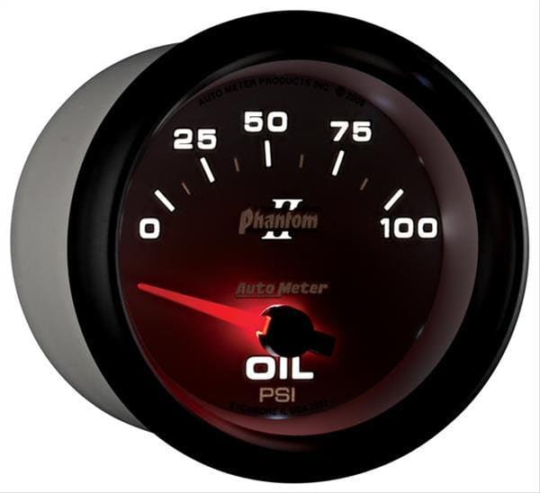 AutoMeter AutoMeter Phantom II Analog Gauges 7827 Autofit
