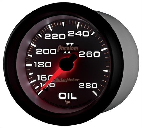 AutoMeter AutoMeter Phantom II Analog Gauges 7841 Autofit