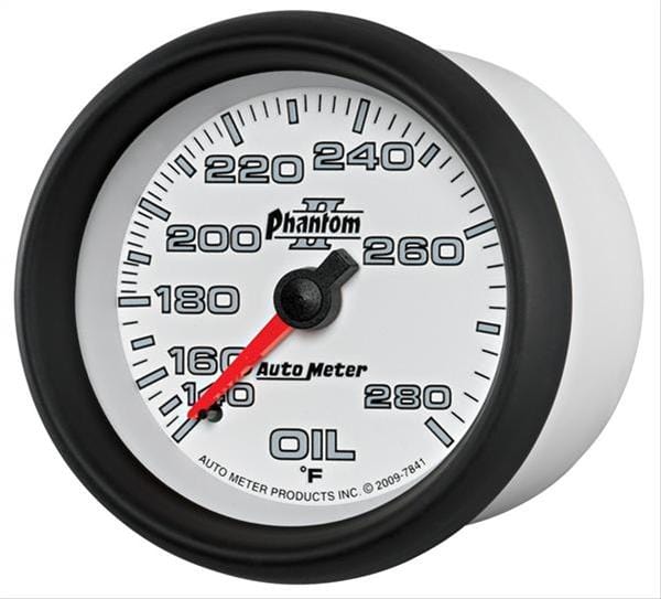 AutoMeter AutoMeter Phantom II Analog Gauges 7841 Autofit