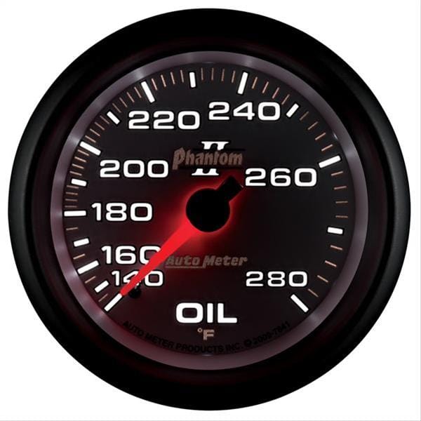 AutoMeter AutoMeter Phantom II Analog Gauges 7841 Autofit