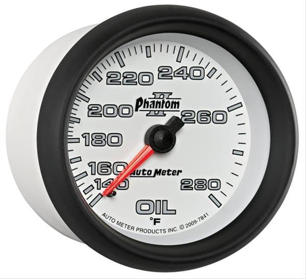 AutoMeter AutoMeter Phantom II Analog Gauges 7841 Autofit