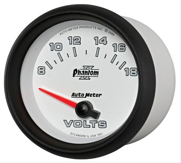 AutoMeter AutoMeter Phantom II Analog Gauges 7891 Autofit
