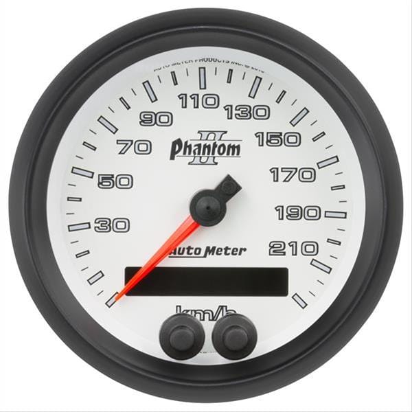 AutoMeter AutoMeter Phantom II Speedometers 7580-M Autofit