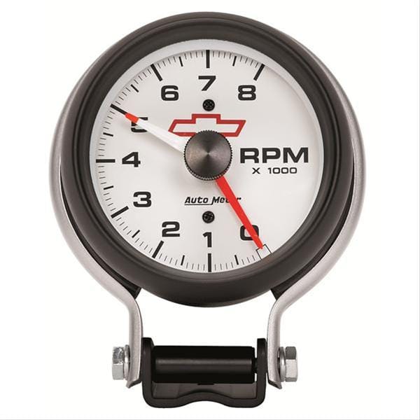 AutoMeter AutoMeter Phantom Series Chevy Bowtie Tachometers 5780-00406 Autofit
