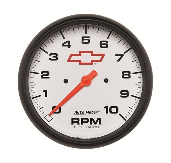 AutoMeter AutoMeter Phantom Series Chevy Bowtie Tachometers 5898-00406 Autofit
