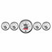 AutoMeter AutoMeter Prestige Analog Gauge Kits 2006 Autofit