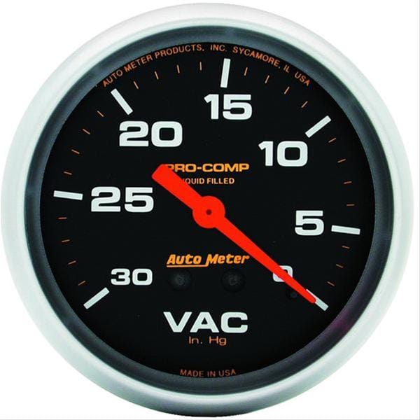 AutoMeter AutoMeter Pro-Comp Analog Gauges 5484 Autofit