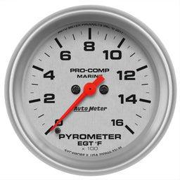 AutoMeter AutoMeter Pro-Comp Marine Analog Gauges 200844-33 Autofit
