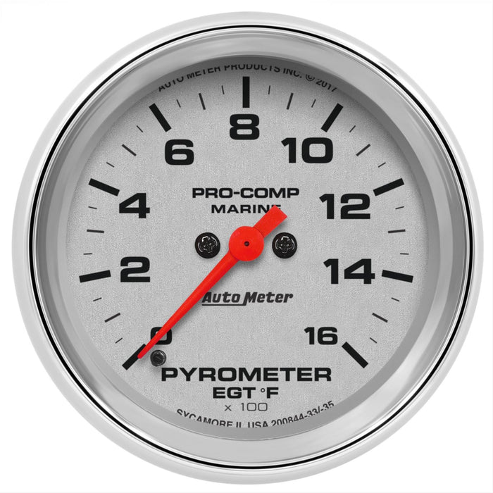 AutoMeter AutoMeter Pro-Comp Marine Analog Gauges 200844-35 Autofit