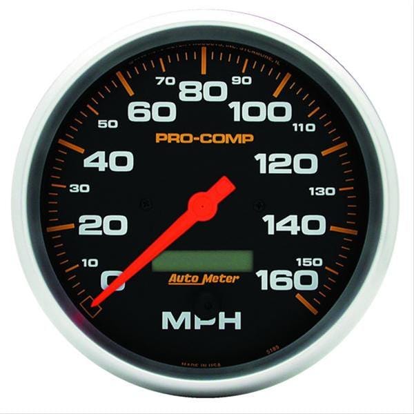 AutoMeter AutoMeter Pro-Comp Series Speedometers 5189 Autofit