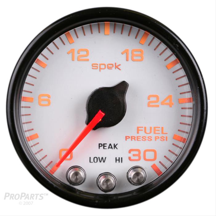 AutoMeter AutoMeter Spek-Pro Analog Gauges P31612 Autofit
