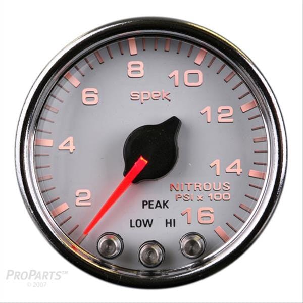 AutoMeter AutoMeter Spek-Pro Analog Gauges P32011 Autofit