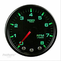 AutoMeter AutoMeter Spek-Pro Tachometer Gauges P33452 Autofit