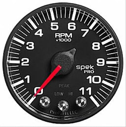 AutoMeter AutoMeter Spek-Pro Tachometer Gauges P33632 Autofit