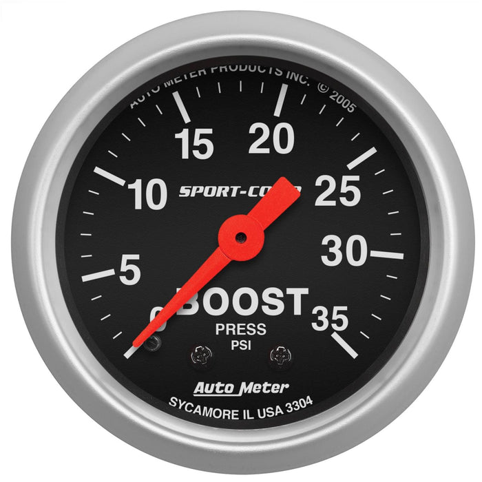 AutoMeter AutoMeter Sport-Comp Analog Gauges 3304 Autofit
