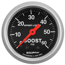 AutoMeter AutoMeter Sport-Comp Analog Gauges 3305 Autofit