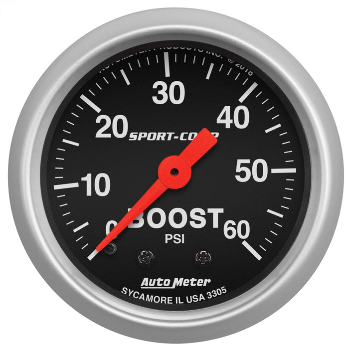 AutoMeter AutoMeter Sport-Comp Analog Gauges 3305 Autofit