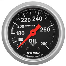 AutoMeter AutoMeter Sport-Comp Analog Gauges 3341 Autofit