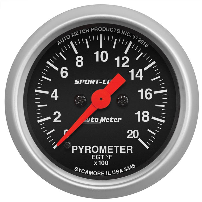 AutoMeter AutoMeter Sport-Comp Analog Gauges 3345 Autofit
