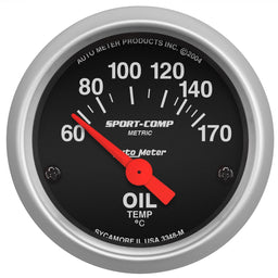 AutoMeter AutoMeter Sport-Comp Analog Gauges 3348-M Autofit