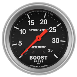 AutoMeter AutoMeter Sport-Comp Analog Gauges 3404 Autofit