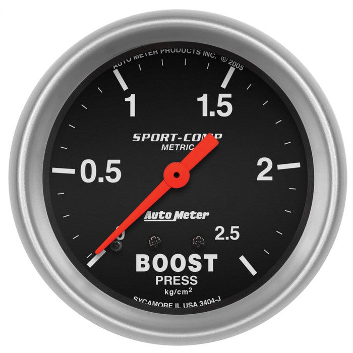 AutoMeter AutoMeter Sport-Comp Analog Gauges 3404-J Autofit