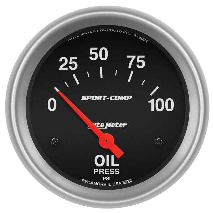 AutoMeter AutoMeter Sport-Comp Analog Gauges 3522 Autofit