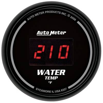 AutoMeter AutoMeter Sport-Comp Digital Series Gauges 6337 Autofit
