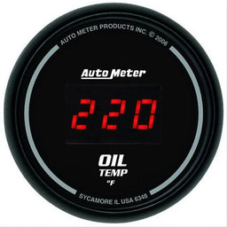 AutoMeter AutoMeter Sport-Comp Digital Series Gauges 6348 Autofit