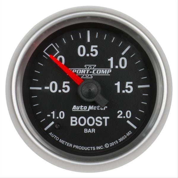 AutoMeter AutoMeter Sport-Comp II Analog Gauges 3603-M2 Autofit