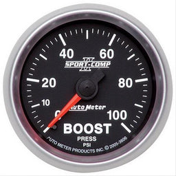 AutoMeter AutoMeter Sport-Comp II Analog Gauges 3606 Autofit