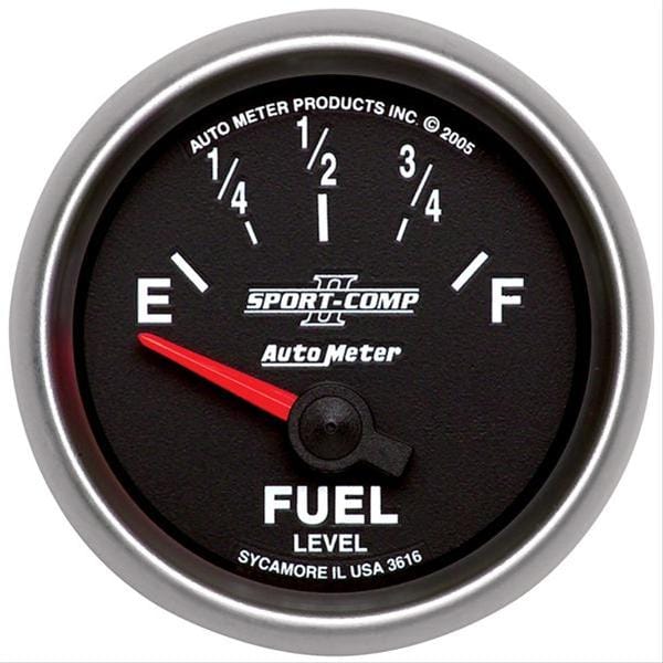 AutoMeter AutoMeter Sport-Comp II Analog Gauges 3616 Autofit