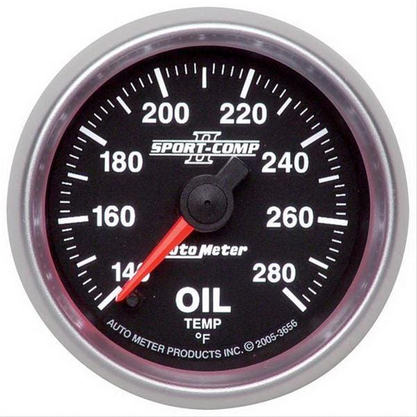 AutoMeter AutoMeter Sport-Comp II Analog Gauges 3656 Autofit