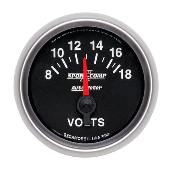 AutoMeter AutoMeter Sport-Comp II Analog Gauges 3692 Autofit
