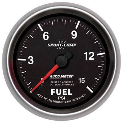 AutoMeter AutoMeter Sport-Comp II Analog Gauges 7611 Autofit