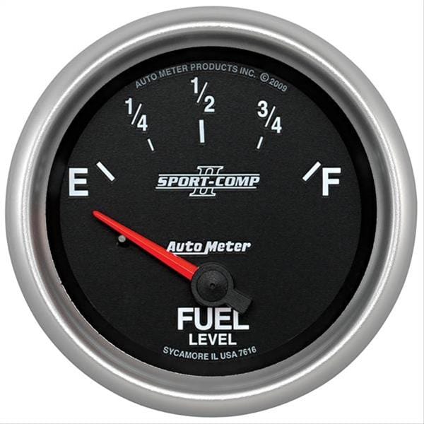 AutoMeter AutoMeter Sport-Comp II Analog Gauges 7616 Autofit