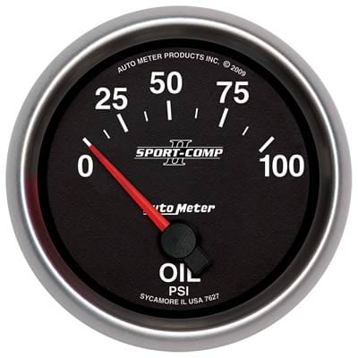 AutoMeter AutoMeter Sport-Comp II Analog Gauges 7627 Autofit